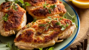 Easy Baked Chicken Cutlets – Crispy, Healthy, and Delicious