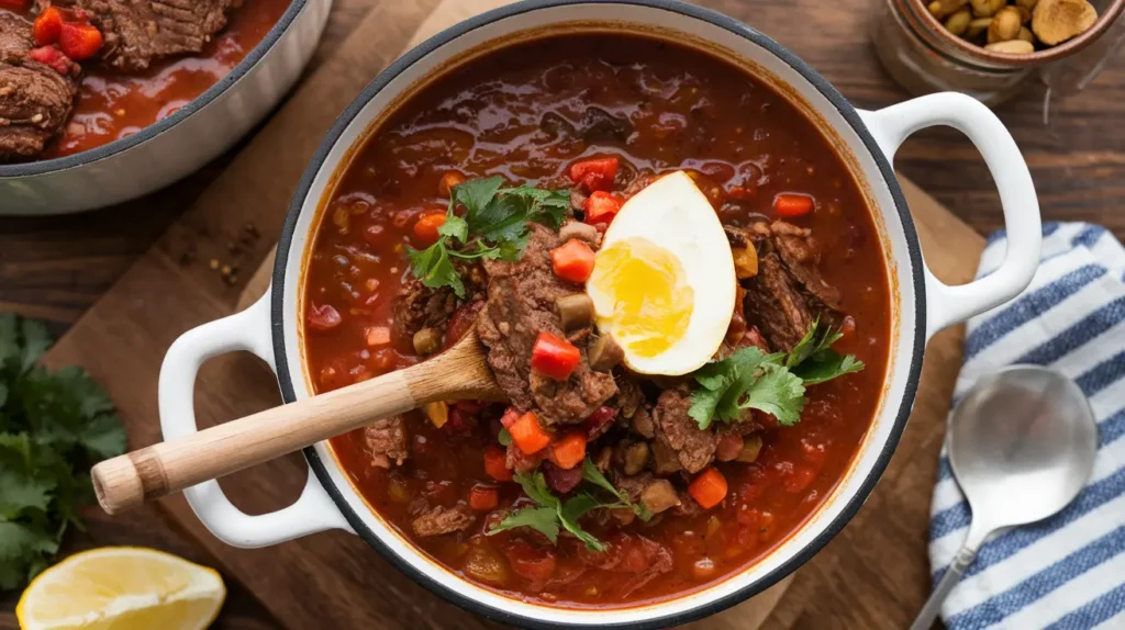 Make a healthy and hearty bison chili recipe! Packed with lean bison, bold spices, and rich flavors, it’s the perfect twist on classic chili.