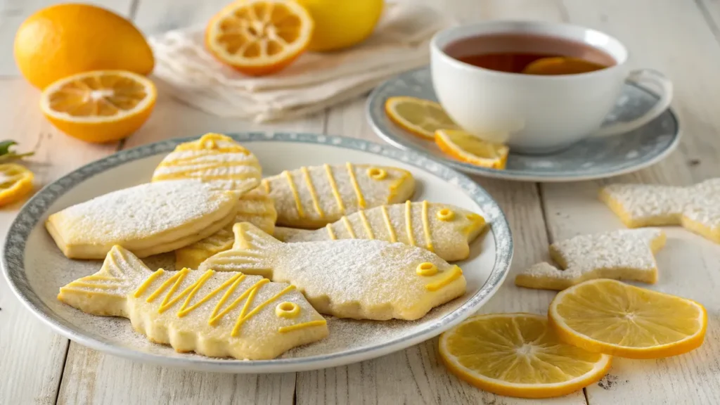 Orange Fish Cookies