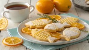 Orange Fish Cookies