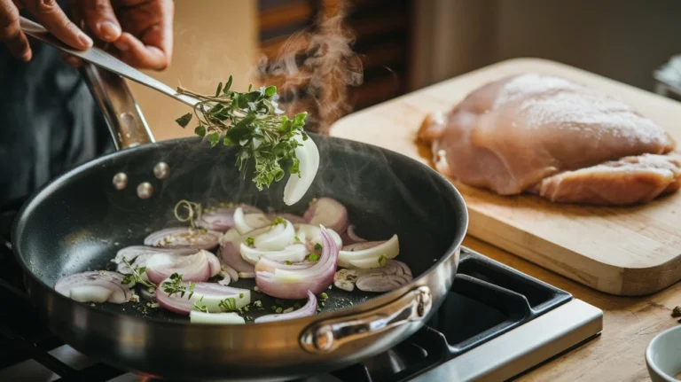 Should You Sauté Aromatics Before Adding Chicken Breast?