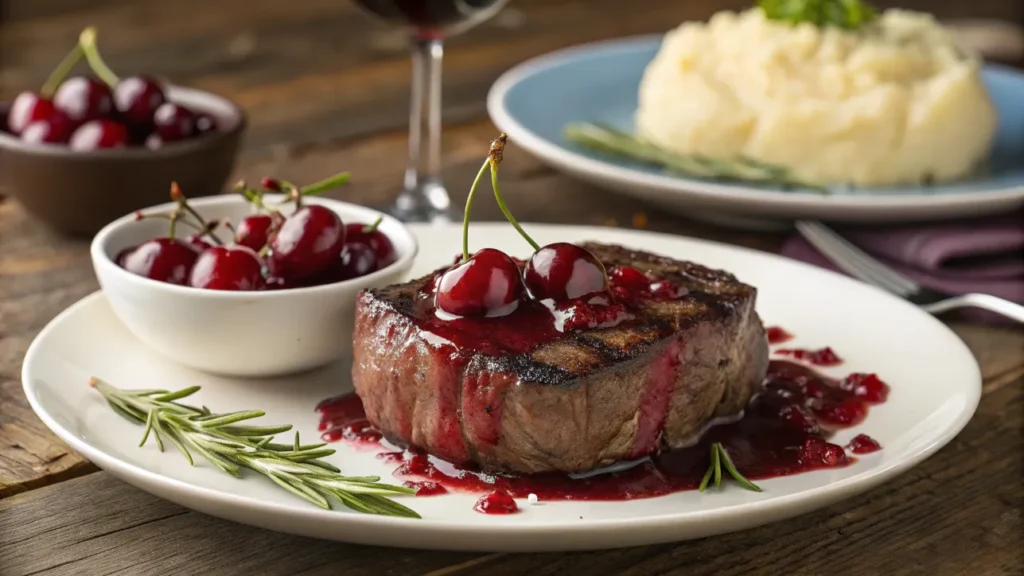 sweet cherry wine recipe for beef
