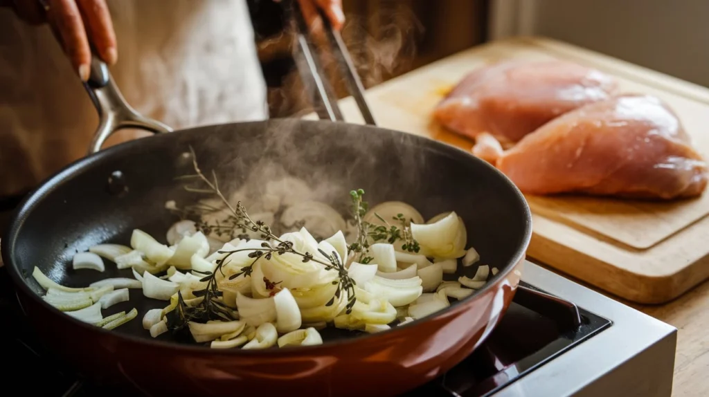 Should You Sauté Aromatics Before Adding Chicken Breast?