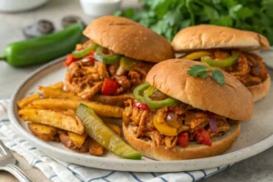 cajun chicken sloppy joes