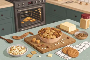 chex mix recipe oven