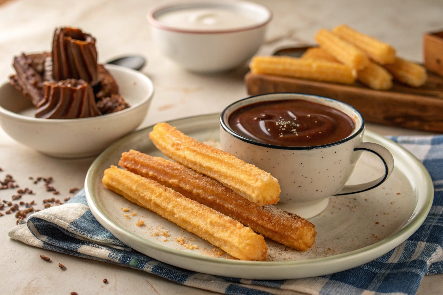 Churros con Chocolate – A Classic Spanish Delight