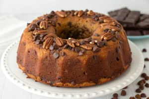 german chocolate pecan pound cake