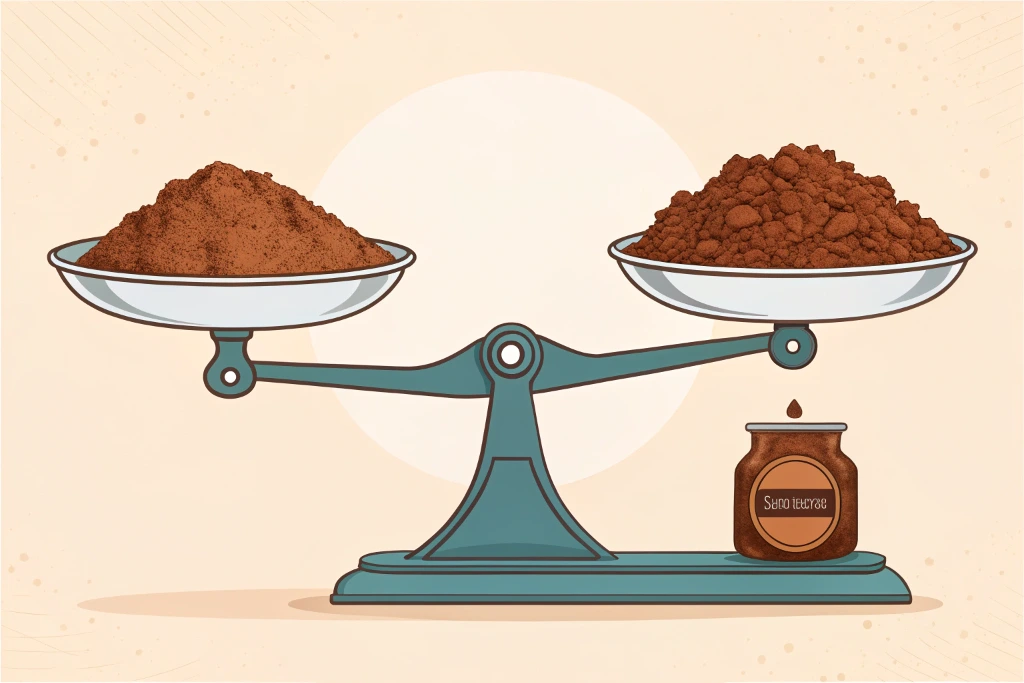 how many tablespoons in a pound of carob powder