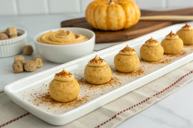 no bake pumpkin cheesecake balls