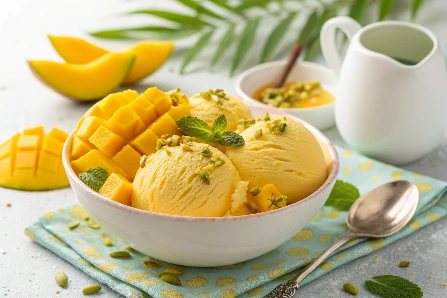 mango ice cream
