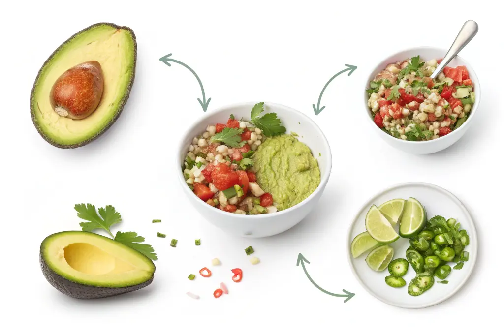 salsa de aguacate​

