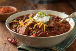 smoked beef brisket chili recipe