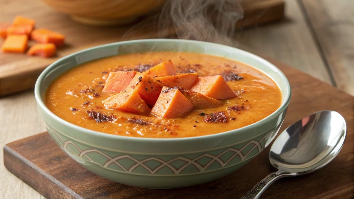 Spiced Sweet Potato Soup