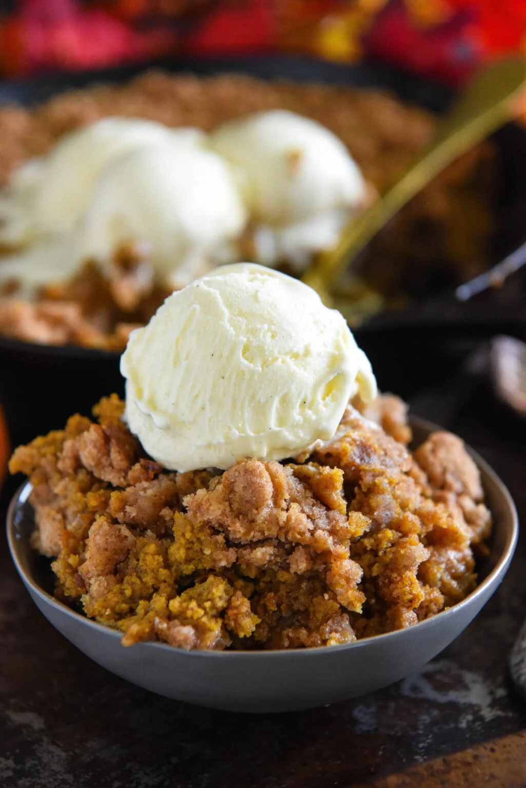 easy Pumpkin Pie Crisp