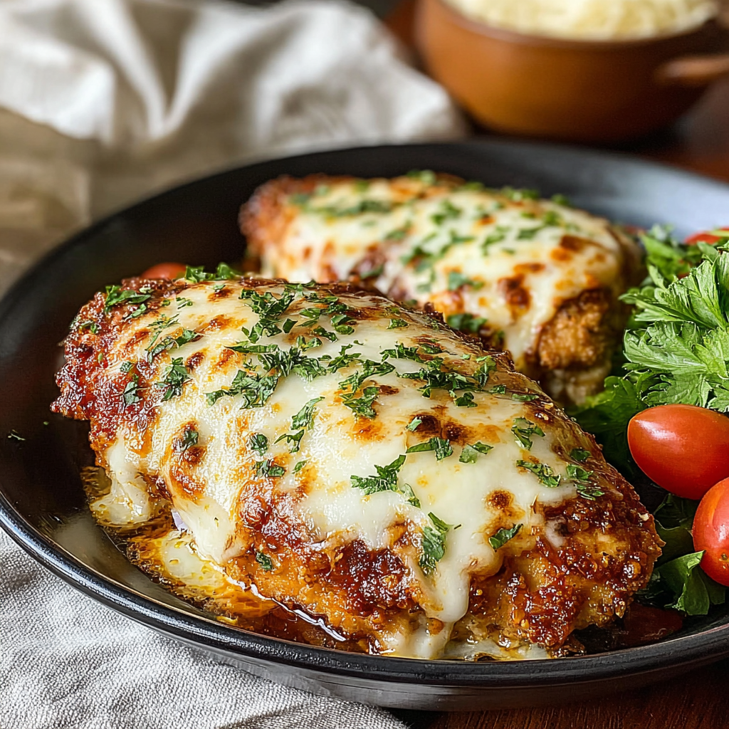 Chicken Romano – A Crispy, Cheesy Delight