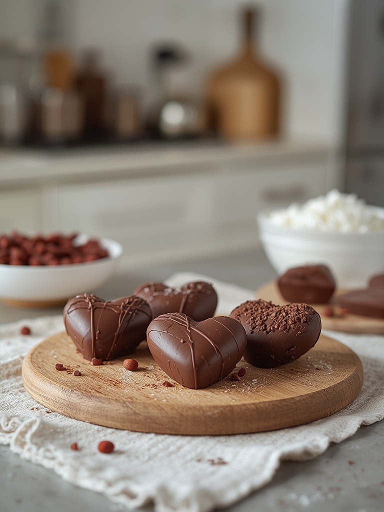 10 Geometric Chocolate Hearts That You Can Smash