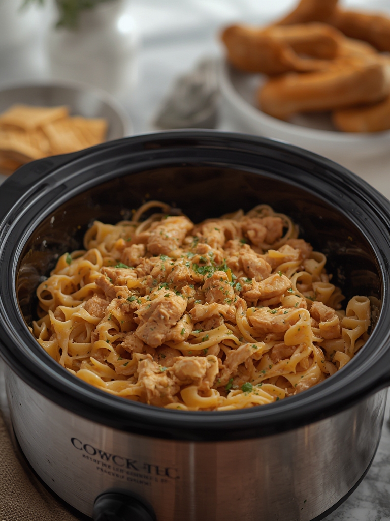 Crockpot Chicken and Noodles: The Amish-Style Comfort Meal