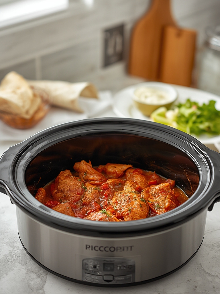 Whole30 Crockpot Chicken Fajita Bowls No Tortillas