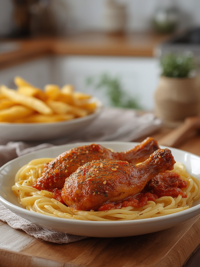 Root Beer BBQ Crockpot Chicken Drumsticks