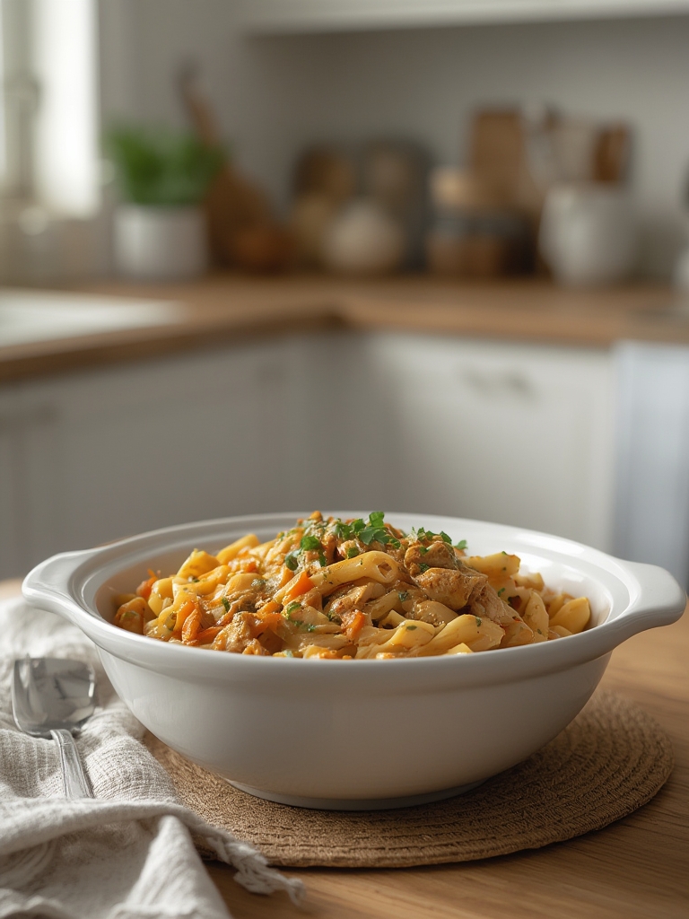 Crockpot Chicken Tetrazzini: A Creamy Mushroom Delight