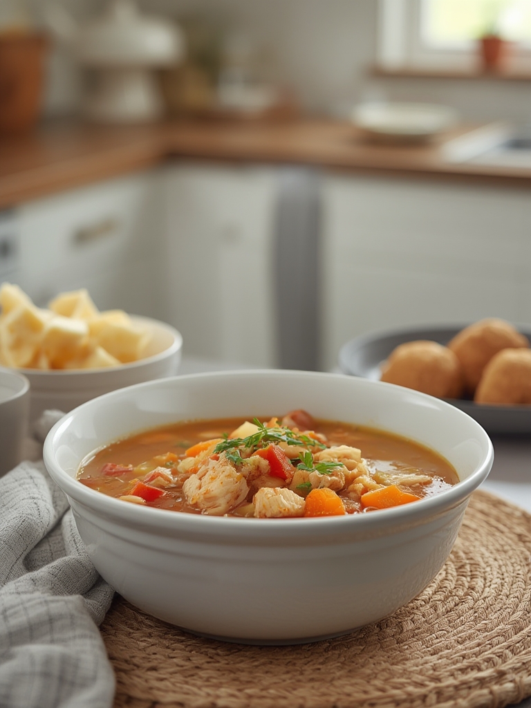 Healthy Crockpot Chicken Vegetable Soup Detox Recipe