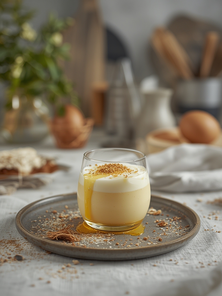 Spiked Egg Nog Lattes: A Boozy Morning Treat