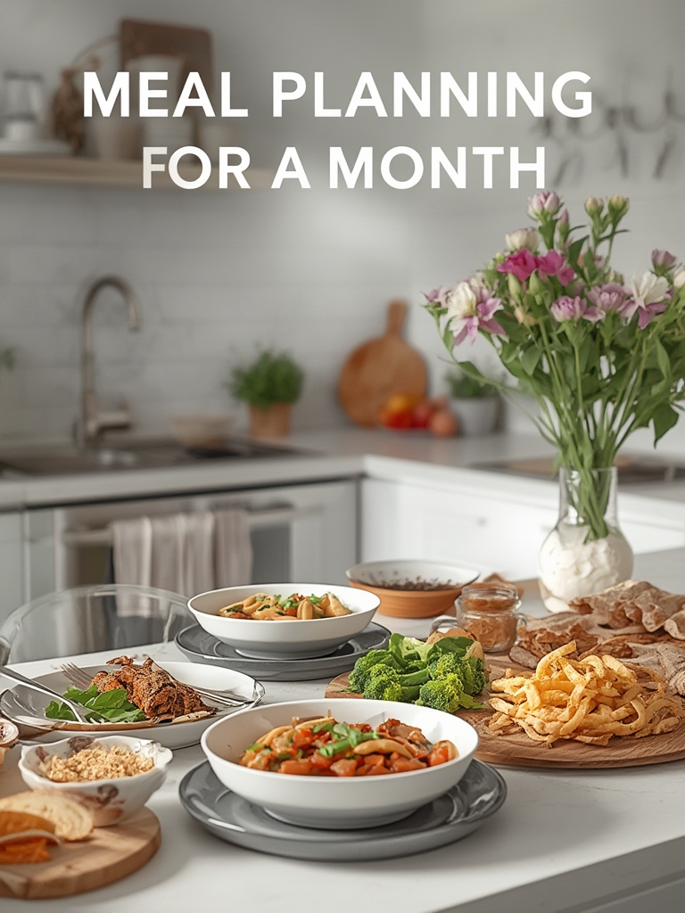 Meal Planning For A Month: A Survivor’s Guide
