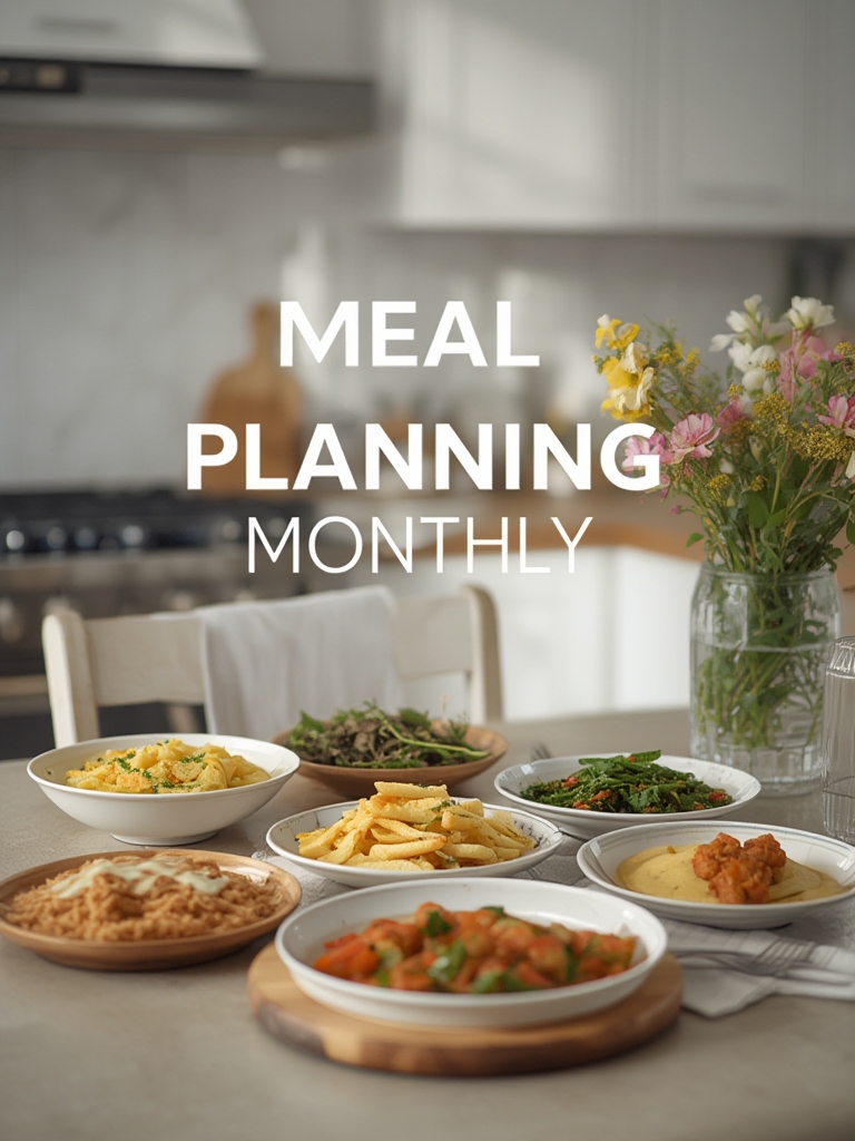 Meal Planning Monthly: The Secret to Organized Eating