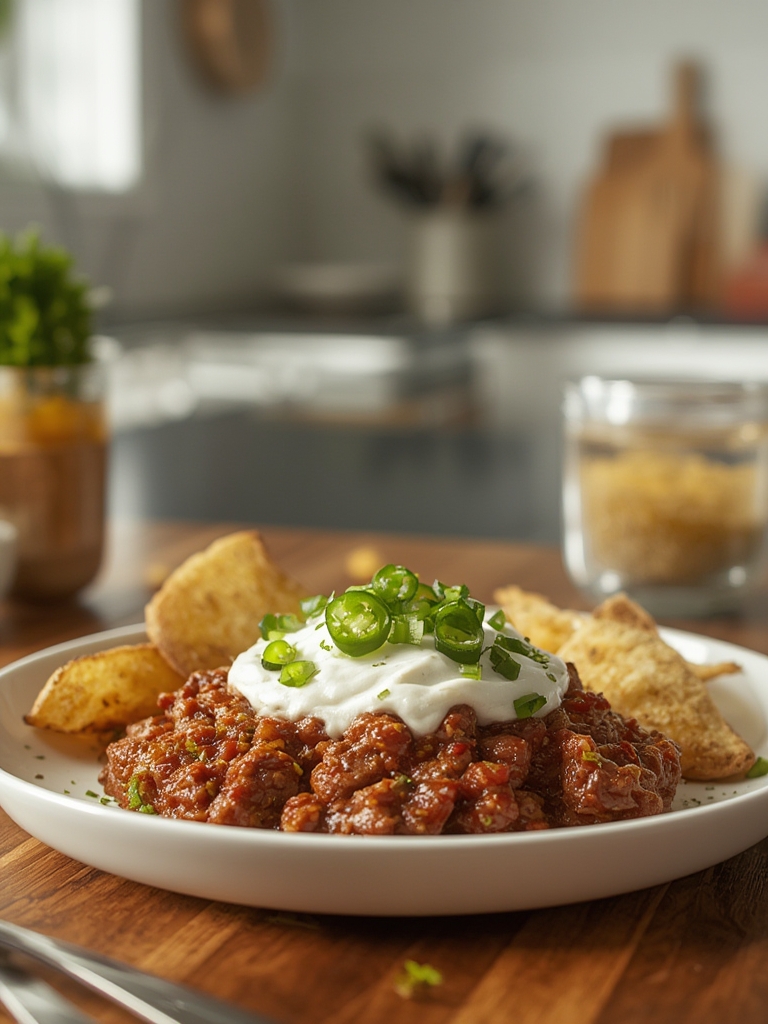 Cheesy Jalapeño Popper Dip With Beef Mince