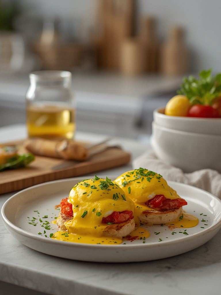 Overnight Eggs Benedict Casserole: The Christmas Morning Lifesaver