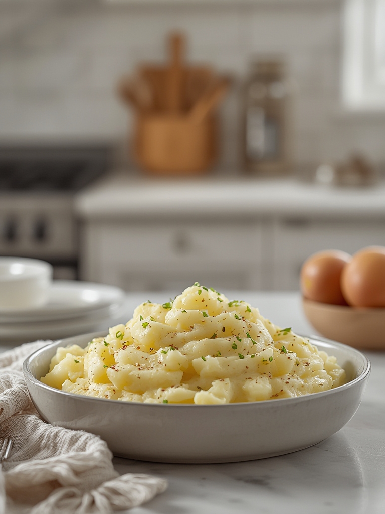 Roasted Garlic Mashed Potatoes for Holiday Dinners