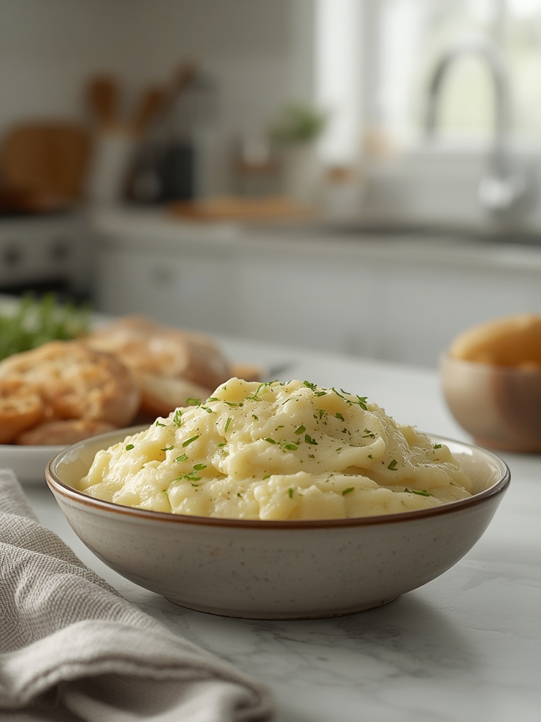 Creamy Garlic Mashed Potatoes That Never Get Gluey