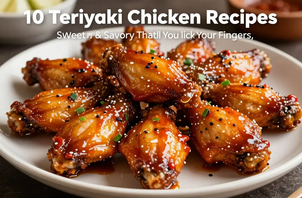 10 Teriyaki Chicken Wings Recipes Sweet & Savory That’ll Make You Lick Your Fingers
