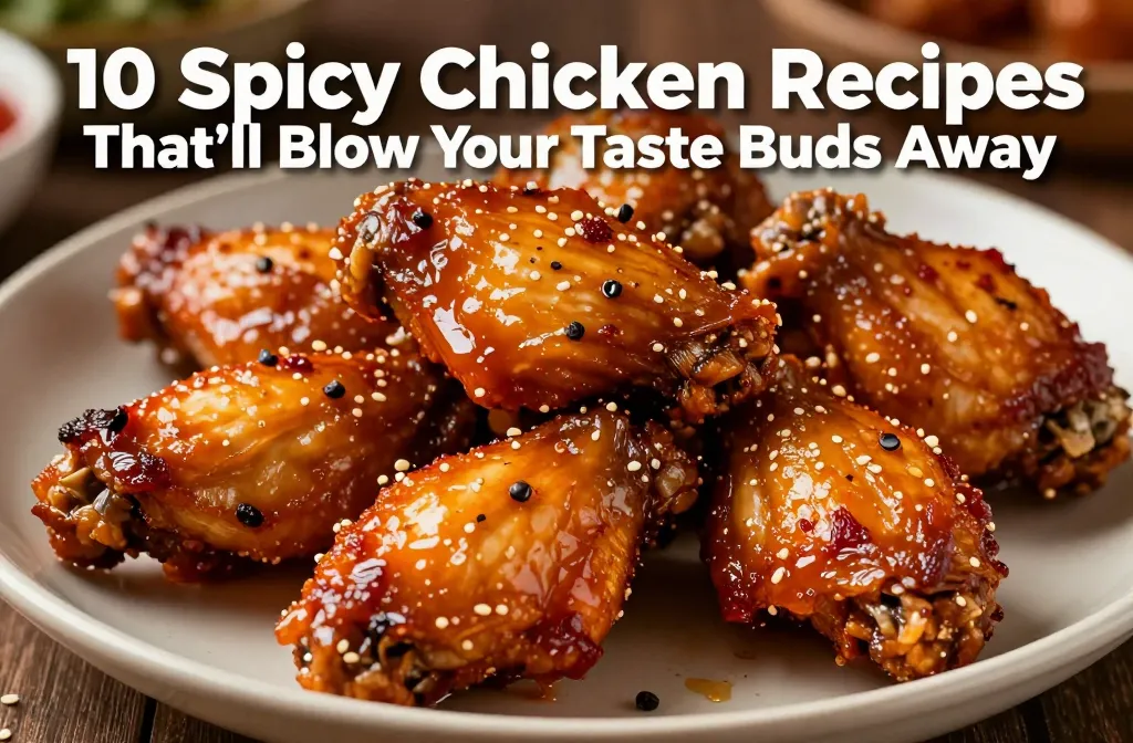10 Spicy Chicken Wings Recipes That’ll Blow Your Taste Buds Away