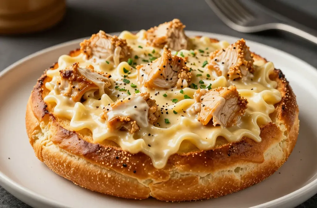 Chicken Alfredo Monkey Bread