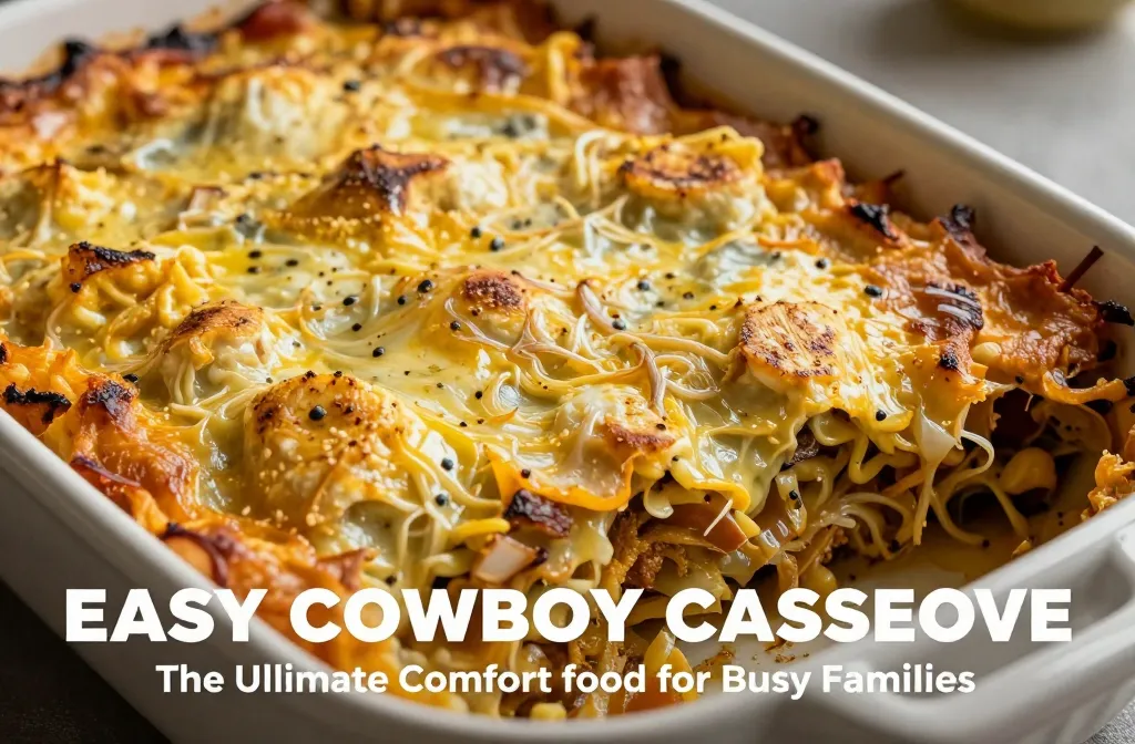 Easy Cowboy Casserole Recipe – The Ultimate Comfort Food for Busy Families