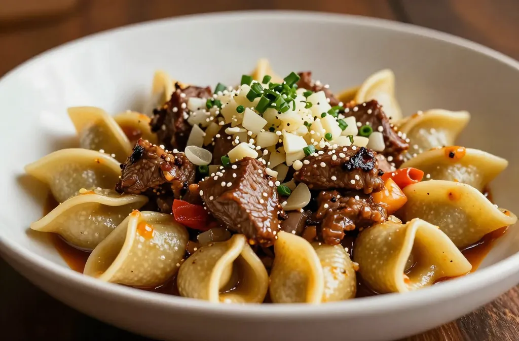 Garlic Steak Tortellini