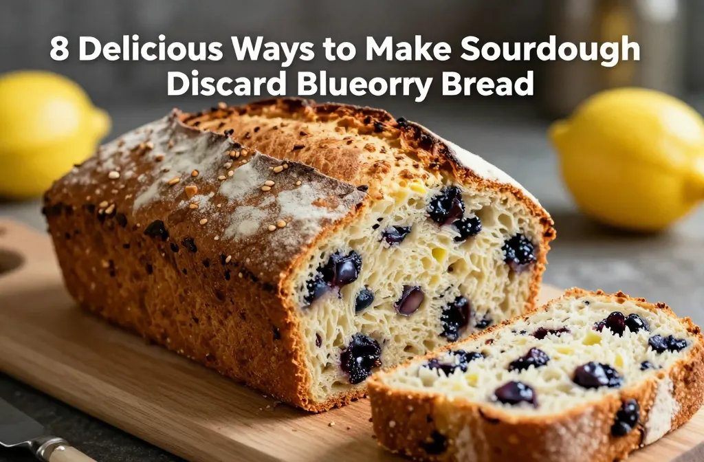 8 Delicious Ways to Make Sourdough Discard Lemon Blueberry Bread