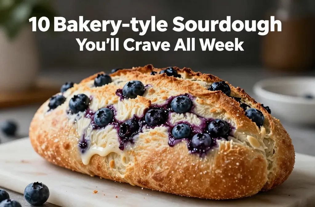10 Bakery-Style Blueberry Sourdough Bread Recipes You’ll Crave All Week
