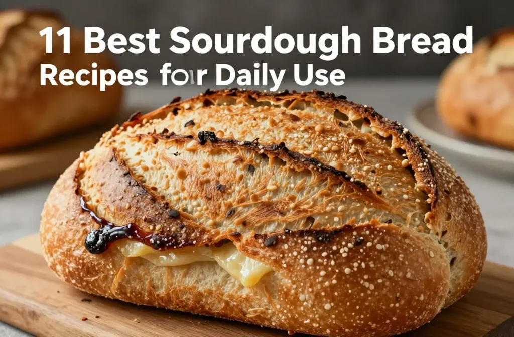 11 Best Sourdough Sandwich Bread Recipes for Daily Use