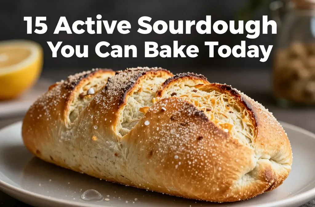 15 Active Sourdough Recipes You Can Bake Today