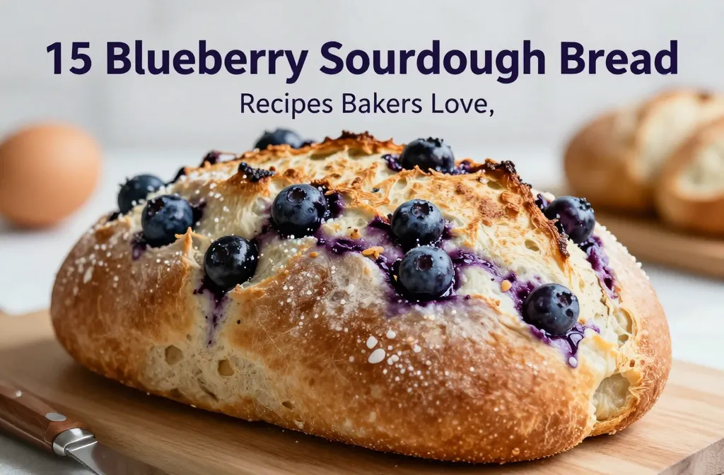 15 Blueberry Sourdough Bread Recipes Bakers Love
