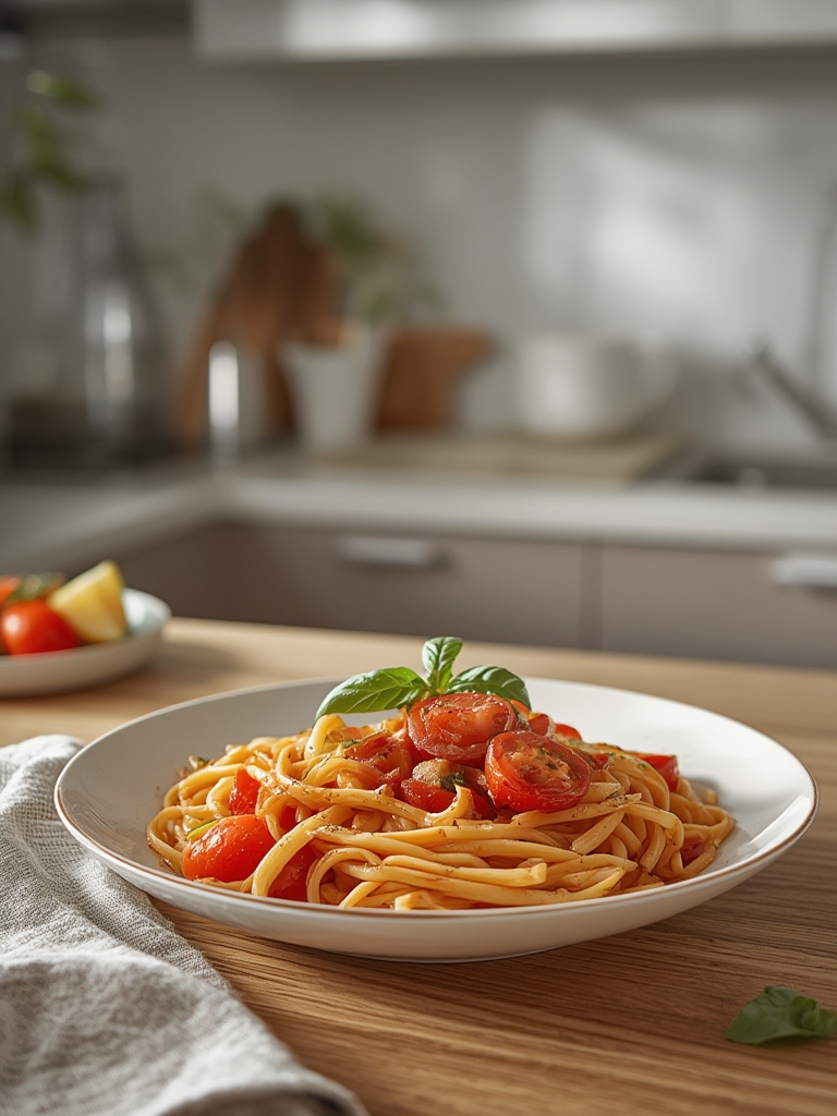Fresh Tomato Pasta Salad for Summer BBQs